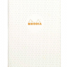 Блокнот в клетку Rhodia Heritage Moucheture мягкая обложка кремовый А4 / 80 листов / 90 гм