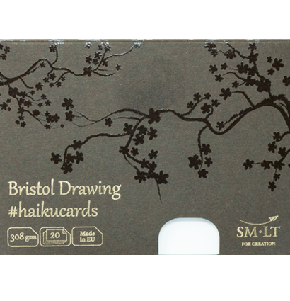 Набор открыток SMLT Bristol Drawing #Haikucards для иллюстраций А6 / 20 штук / 308 гм