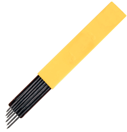 Набор грифелей HB чернографитных для цангового карандаша Koh-I-Noor Versalit 12 штук толщина 2 мм
