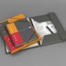 Бизнес-тетрадь Oxford International MeetingBook клетка с пластиковой обложкой B5 / 80 листов