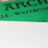 Arches Aquarelle Fin блок бумаги для акварели из хлопка 18х26см / 20 листов / 300 гм (среднезернистая) купить в художественном магазине Скетчинг Про с доставкой по РФ и СНГ