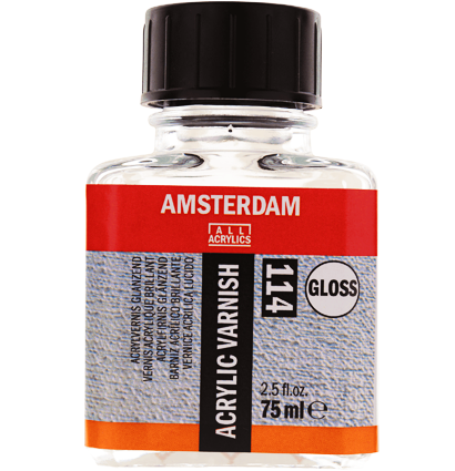Лак для акрила глянцевый Amsterdam Acrylic Varnish Gloss 114 во флаконе 75 мл