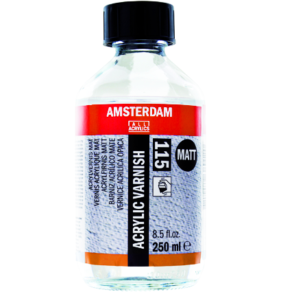Лак для акрила матовый Amsterdam Acrylic Varnish Matt 115 во флаконе 250 мл