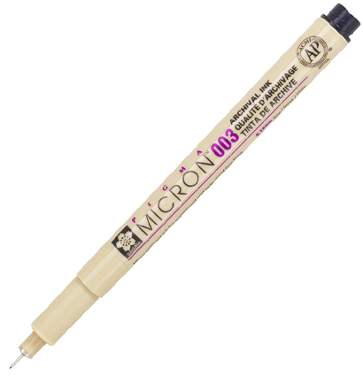 Линер Sakura Pigma Micron капиллярная ручка для скетчинга / выбор цвета и толщины