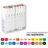Купить большой набор маркеров для скетчинга Touch Twin Brush 24 штуки палитра базовые цвета в магазине товаров для скетчинга ПРОСКЕТЧИНГ с доставкой по РФ