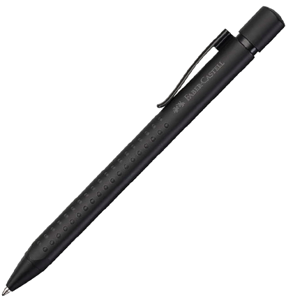 Ручка шариковая Faber-Castell Grip Edition XB черный корпус, синие чернила 1.4 мм