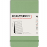 Блокнот Leuchtturm «Reporter Notepad Pocket» A6 в линейку пастельный зеленый 188 стр.
