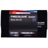 Finecolour Junior набор маркеров 24 цвета Базовый в фирменном пенале (вариант 1) файнколор джуниор купить в магазине маркеров Скетчинг ПРО с доставкой по РФ и СНГ
