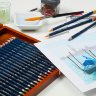 Набор акварельных карандашей Derwent Watercolour 24 цвета в кейсе купить в магазине товаров для рисования Скетчинг Про с доставкой по РФ и СНГ