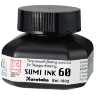 Тушь ZIG Kuretake Sumi Ink для каллиграфии черная на водной основе 60 мл купить в художественном магазине Скетчинг ПРО с доставкой по РФ и СНГ