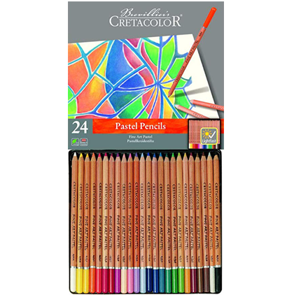Набор пастельных карандашей Cretacolor Fine Art Pastel 24 цвета в фирменном кейсе