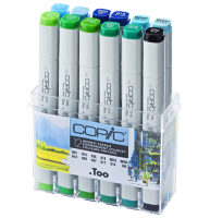 Набор маркеров COPIC CLASSIC 12 Environment Colours (ландшафт)