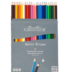 Набор акварельных карандашей Cretacolor Artist Studio Line 24 цвета в картонной упаковке