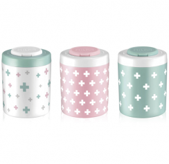 Точилка для карандашей Milan Collection Antibacterial 2 отверстия ассорти