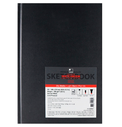 Скетчбук для маркеров Touch Premium А4 / 110 листов / 100 гм