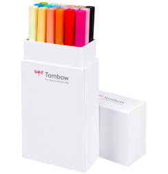 Набор брашпенов Tombow ABT Dual Brush Pen 18 Basic 2 (основные)