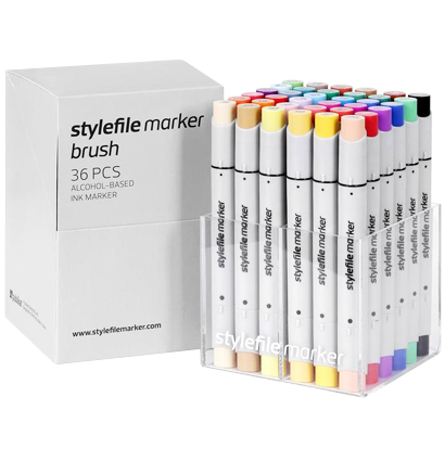 Stylefile Brush 36 Main A набор маркеров для рисования купить