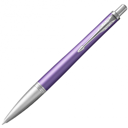 Ручка шариковая Parker Urban Premium Violet CT 1 мм синие чернила, подарочная упаковка