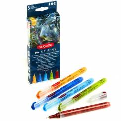 Набор универсальных линеров Derwent Paint Pens №2 перо 0.5 мм 5 цветов