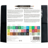Набор 36 маркеров Sketchmarker Brush Pro "Базовый 3" в пенале купить в магазине маркеров Скетчинг Про с доставкой по всему миру