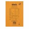 Ежедневник Rhodia Basics линейка мягкая обложка оранжевый А5 / 80 листов / 80 гм