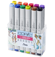 Набор маркеров COPIC CLASSIC 12 Summer Colours (лето)