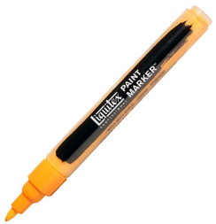 Маркер акриловый LIQUITEX PAINT MARKER Fine 2 мм 720 кадмий оранжевый имит
