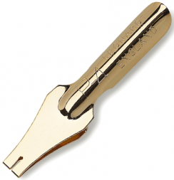 Позолоченное перо Manuscript Poster 4 мм для каллиграфии