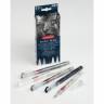 Набор капиллярных ручек Derwent Paint Pens №4 5 цветов перо 0.5 мм купить в художественном магазине Скетчинг Про