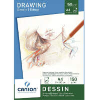 Альбом для графики Canson Dessin A4 // 160 гм // 20 листов