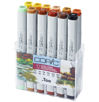 Набор маркеров COPIC CLASSIC 12 Autumn Colours (осень)