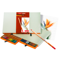 Цветные карандаши Colour Design Bruynzeel набор 24 цвета в выдвижном кейсе