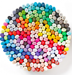 Набор маркеров COPIC SKETCH 12 C Basic Colors с кистью (базовые)