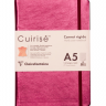 Записная книжка розовая из натуральной кожи Cuirise ClaireFontaine в линейку А5 / 72 листа / 90 гм купить в магазине Скетчинг Про с доставкой