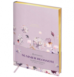 Ежедневник недатированный "Летнее цветение" Greenwich Line B6 / 136 листов