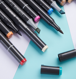 FINECOLOUR BRUSH MINI 100 маркеров "Максимальный" набор в фирменном пенале