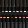 Finecolour Brush Marker набор маркеров с кистью 36 цветов "Оттенки серого" в пенале купить в магазине маркеров и товаров для рисования Скетчинг ПРО с доставкой по РФ и СНГ