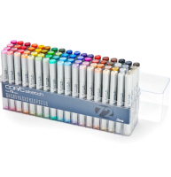 Набор маркеров COPIC SKETCH 72 A с кистью