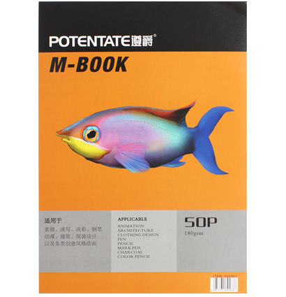 Скетчбук универсальный Potentate M-Book А3 / 50 листов / 180 гм