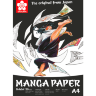 Скетчбук универсальный Sakura Manga Bristol А4 / 20 листов / 250 гм Сакура Манга Бристол купить в магазине скетчбуков и маркеров ПРОСКЕТЧИНГ