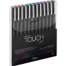 Большой набор цветных линеров Touch Liner Color / 0.1 мм / 12 штук купить в художественном интернет-магазине Проскетчинг с доставкой по РФ и СНГ