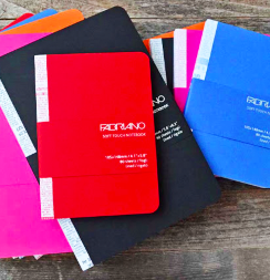 Блокнот для записей Fabriano Soft Touch Notebook линованный А5 / 80 листов / 90 гм