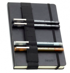 Набор для рисования 4 линера Derwent Graphic Line Maker и альбом Bullet Journal