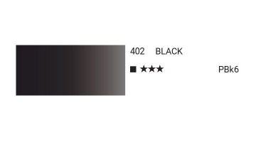 Краска акварельная SH WATER COLOR PRO туба 12мл №402 черный
