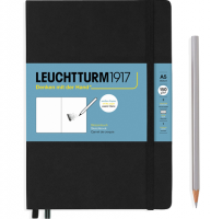 Скетчбук Leuchtturm А5 черный 112 стр.