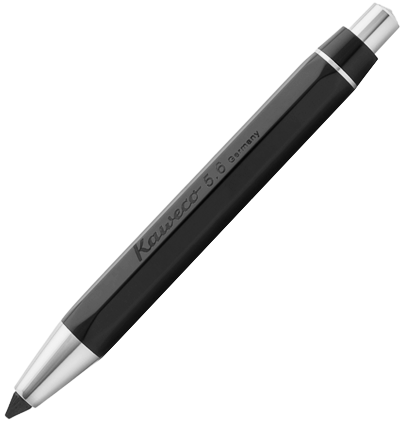 Механический карандаш Kaweco Sketch Up в жестяном футляре коллекционный, черный хром