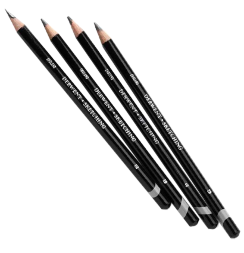 Набор карандашей Derwent Sketching Collection 72 штуки в деревянном кейсе (простые + цветные)