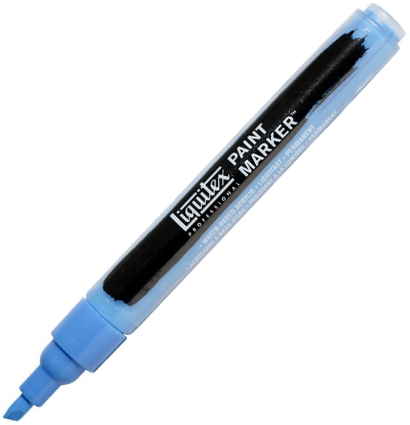 Маркер акриловый LIQUITEX PAINT MARKER Fine 2 мм 984 синий флуоресцентный