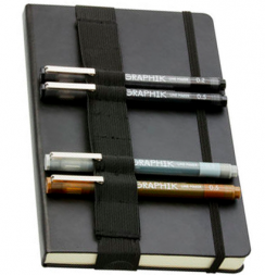 Набор для рисования 4 линера Derwent Graphic Line Maker и альбом Sketching Journal