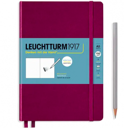 Скетчбук Leuchtturm А5 винный 112 стр.